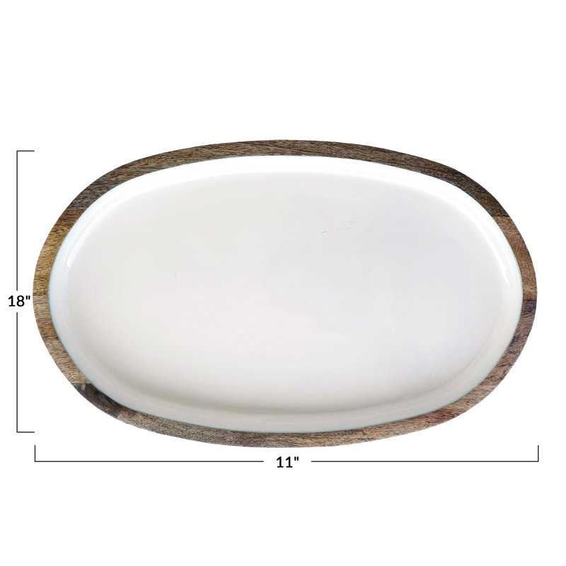 Latitude Run® Armonni Wood Tray