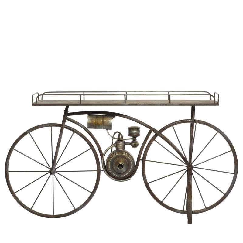 Support à plante d'intérieur et d'extérieur bronze vieilli