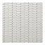 Rhythmic II 0.77" x 9" Ceramic Linear Mosaic Wall Tile