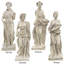 Statues des déesses des quatre saisons - 4 pièces