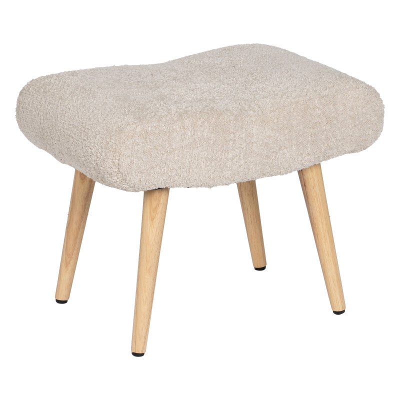 Solid + Manufactured Wood Accent Stool