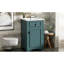 Meuble-lavabo de 20 pouces pour les petites salles de bain: structure en bois massif, lavabo en céramique et poignée en alliage d'aluminium avec charnières à fermeture douce et silencieuse, utilisation quotidienne avec rangement intelligent-976036289