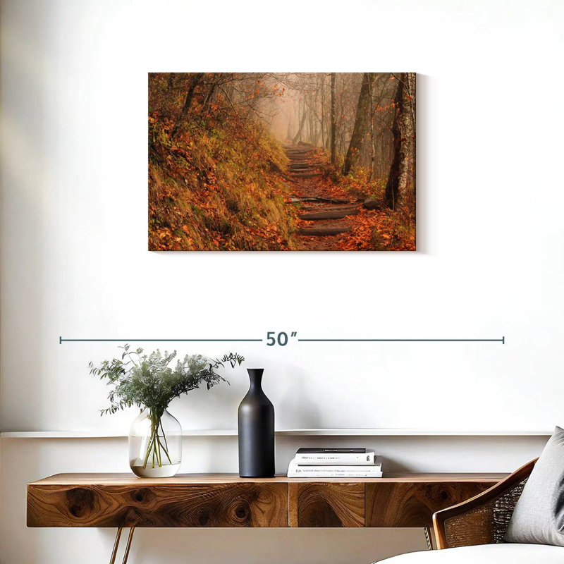 Sentier des Appalaches Alvord Misty Autumn, H 20 po x l 30 po