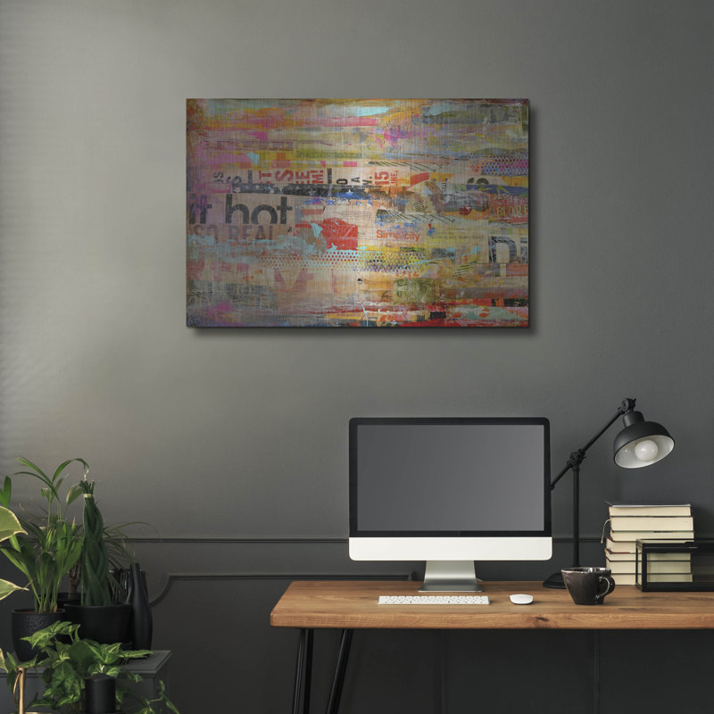 «Metro Mix I» par Erin Ashley, H 24 po x l 36 po