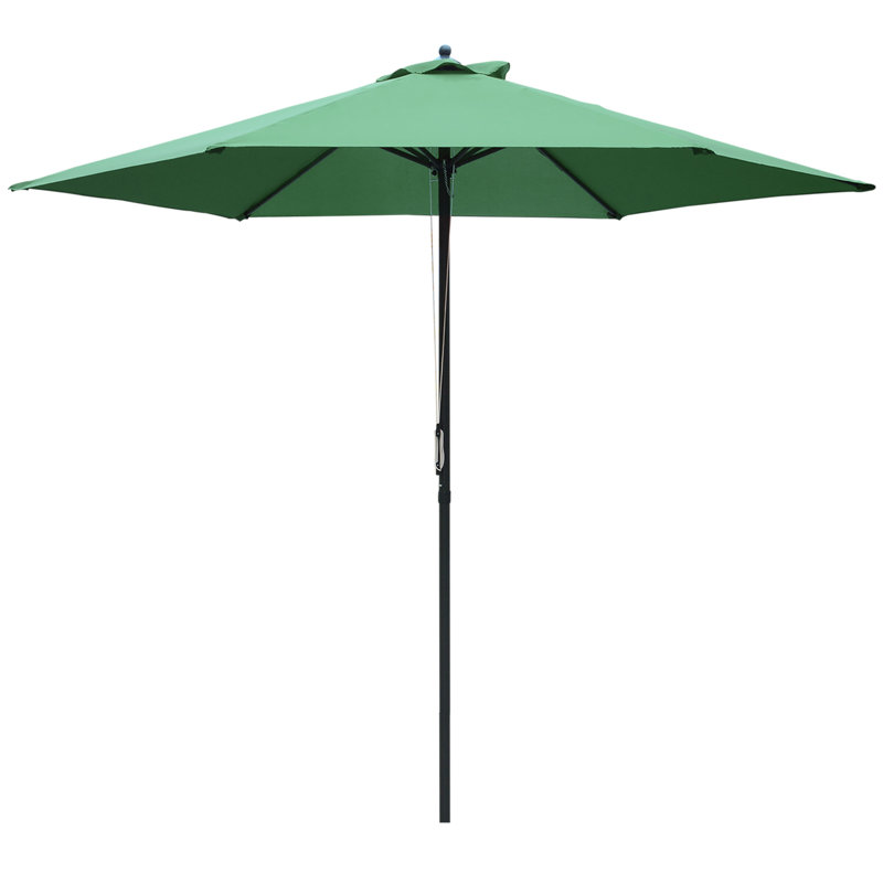Cambria 280cm Market Parasol, Green