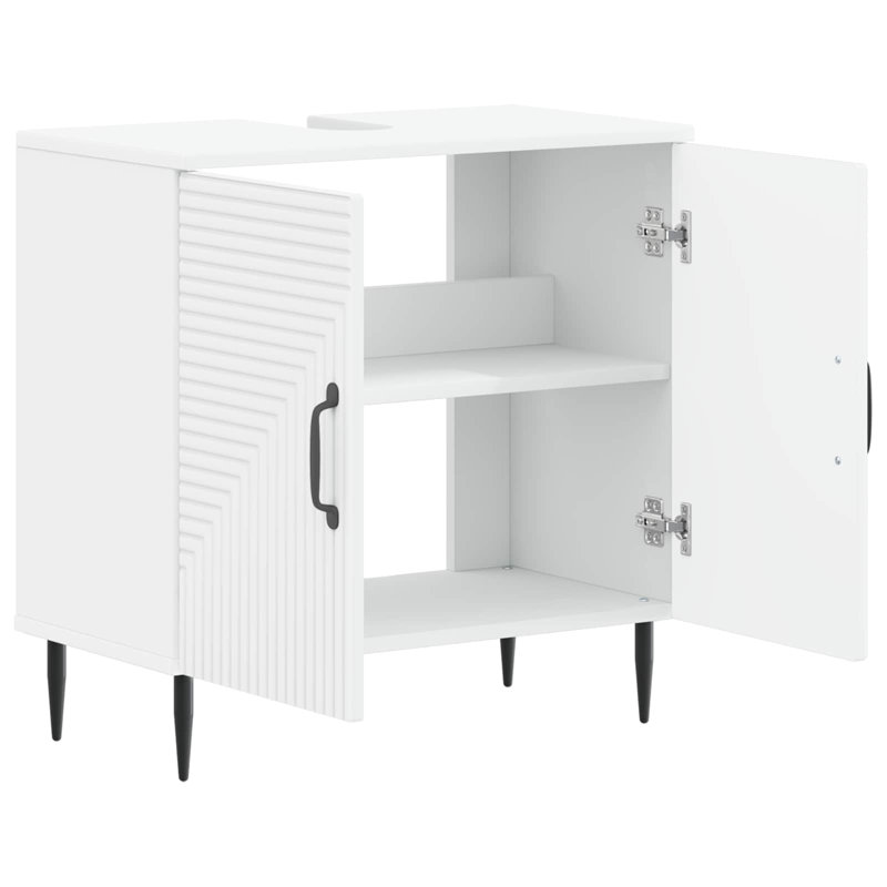 Under Sink Cabinet, White