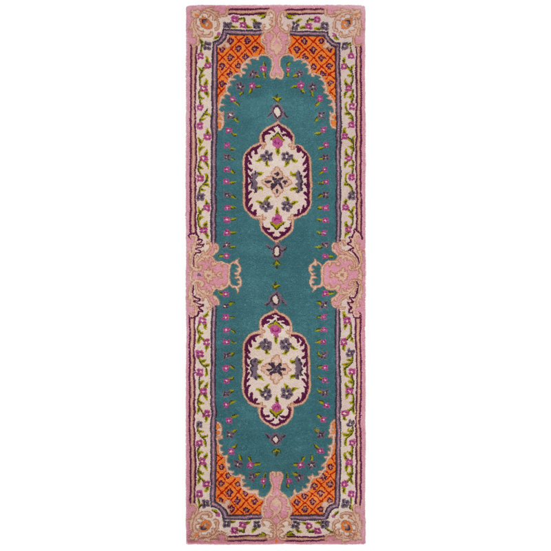 Blokzijl Hand Tufted Wool Southwestern Rug, Runner 2'3" x 9'