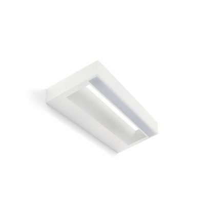 Futrell Gypsum LED Flush Mounted Sconce