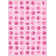 Shanea Split Dot Pink Modern Geometric Flat-Weave Rug