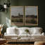 «Pastoral Elegance Classic Countryside Dual Canvases», 2 pièces sur toile-98374183-98374184