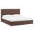 Cletus Upholstered Linen Standard Bed with Drawers-108607942