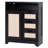 Alcott Hill 3-Drawer Accent Storage Cabinet With Rattan Door And Adjustable Shelf-61367214