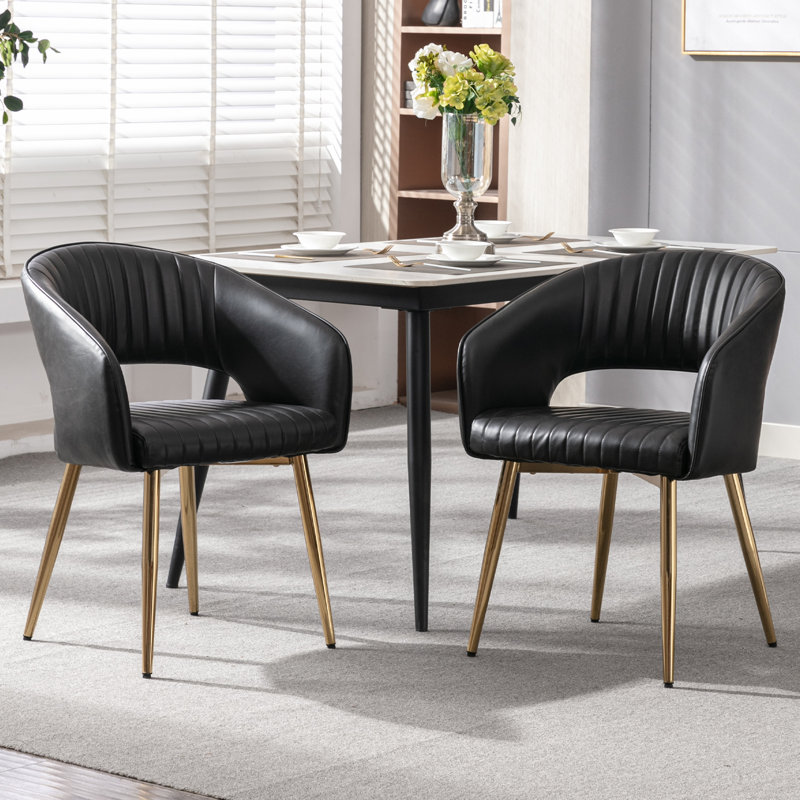 Chaise d'appoint Raiha, Noir