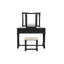 Ensemble de meuble-lavabo unique avec tabouret pliable-1478986874