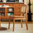 Cerise Solid back side Chair(Set of 2)