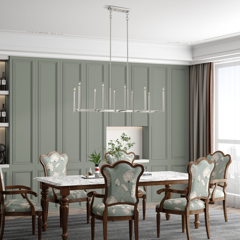 Gus 10 - Light Pendant, Brushed Nickel