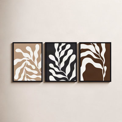 Erminia "Retro Matisse Botanical" 3-Piece Set