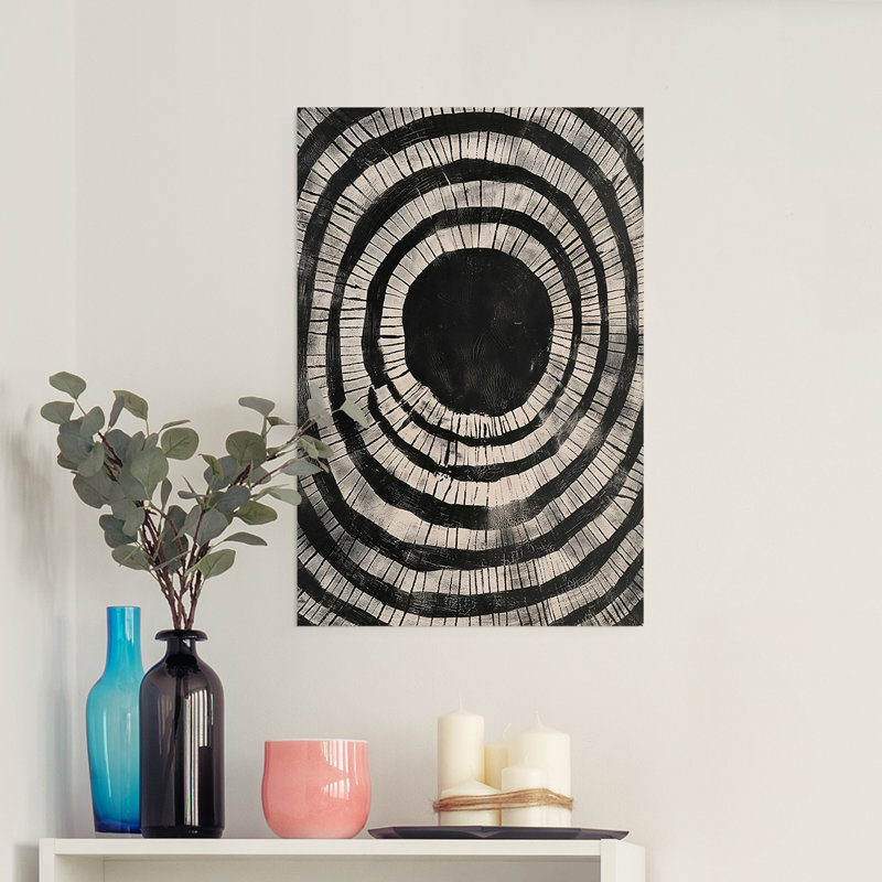 ABSTRACT Series CXCVII -Canvas Print Only - NOT FRAMED, 36" H x 24" W
