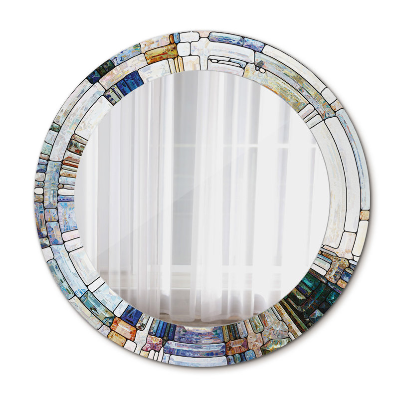 Huldar Glass Flat Wall Mirror