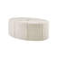 L 48,5 po x P 32,5 po H 18 po en tissu crème, centre des boutons, épais, sans repose-pieds pour la maison H 18 po,-131258426