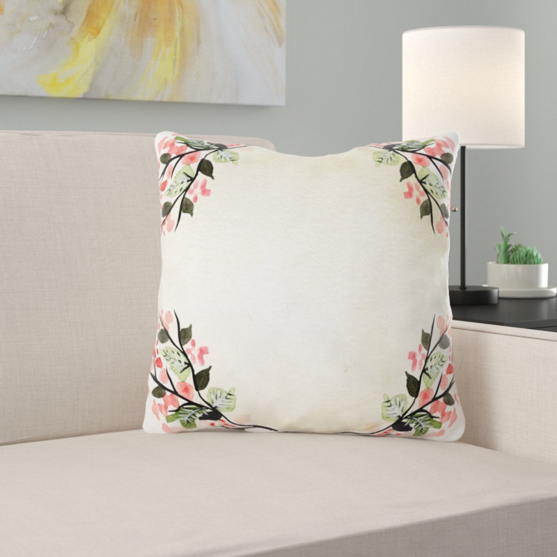 Coussin décoratif Brandonville, Microsuède, Intérieur