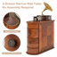 Solid Wood Frame End Table-970833538