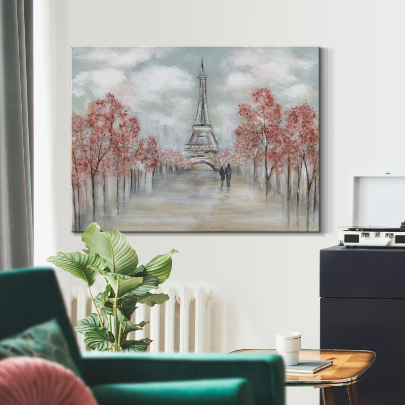 " Paris In Springtime ", 12" H x 8" W x 1" D