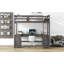 Lit mezzanine avec bureau en U-830411059-830411062