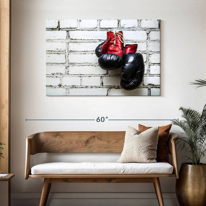 Gants de boxe Sireci, H 30 po x l 45 po