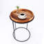 Table de bout ronde avec plateau en bois massif-2064358950-2064358938