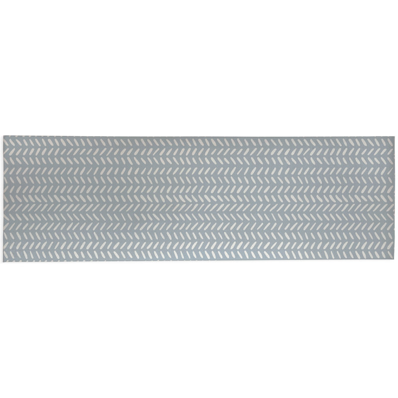 Dream Splat Non-Slip Outdoor Rug, Runner 2'6" x 8'