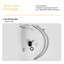 Robinet de lavabo de salle de bain à poignée simple 6 "certifiée CUPC par Twowa Home (finition nickel brossé)