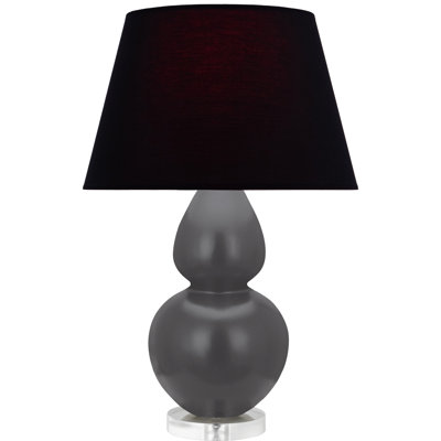 Lampe de table matte à double gourde