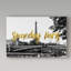 « un' ' 'a paris paris bridge' », reproduction d’impression sur toile tendue-25673950