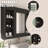 Wall Mounted Bathroom Medicine Cabinet With Mirror & Open Shelves-1724107248