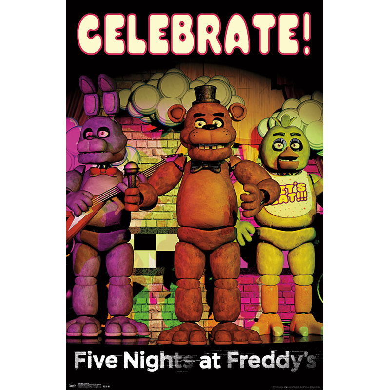 « five nights at freddy », impression sur papier
