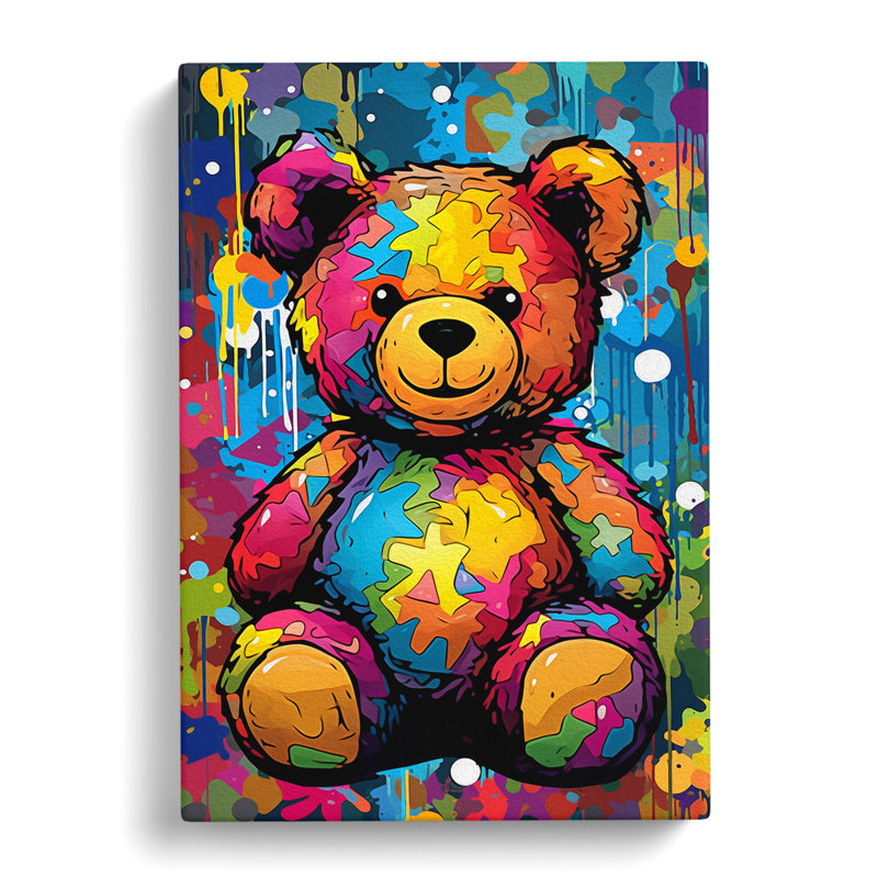 Modern Wall Art - Wrapped Canvas, 60cm H x 40cm W x 3cm D
