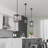 1 - Light Single Pendant Industrial Kitchen Island Lantern Chandelier