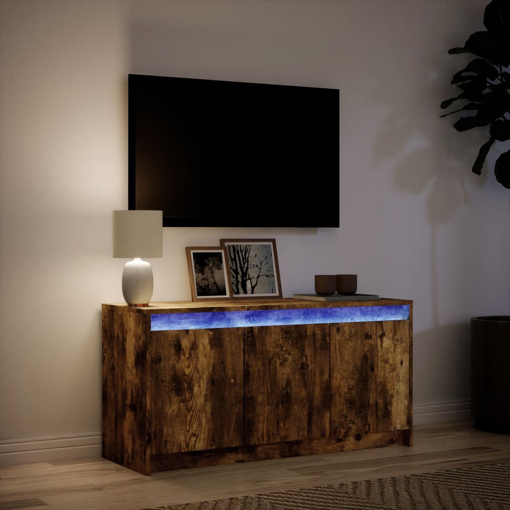 Vidaxl TV-Ständer mit LED-Beleuchtung, 100 x 34 x 50 cm