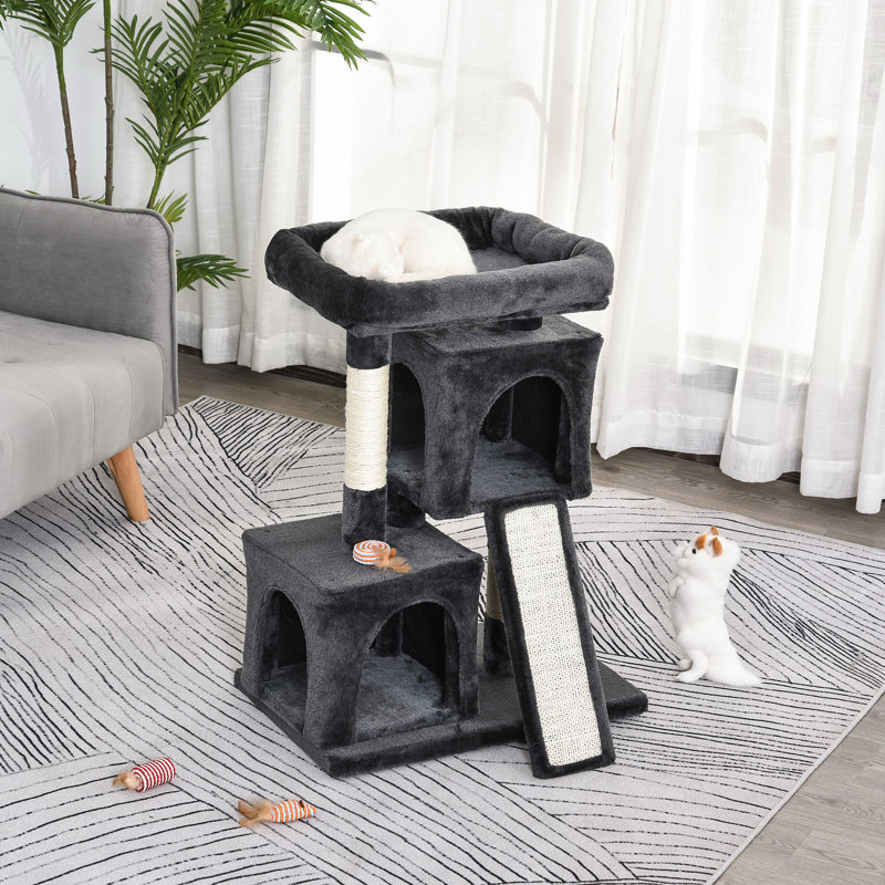 Northborough 83cm H Cat Tree, Dark Grey