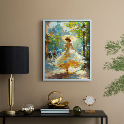 «WOMEN Series DCCXCII», reproduction encadrée - bois massif