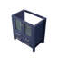 Meuble-lavabo bleu marine 30 po X P 18,25 po D