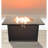 25" H X 42" W Steel Outdoor Fire Pit Table With Lid