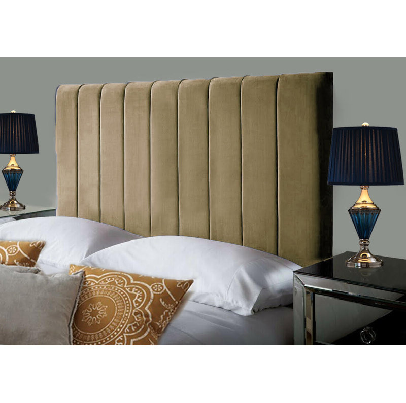 Upholstered Headboard, Single (3'), Coffee