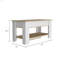 Table de rangement, quatre pieds, tablette inférieure-2039319926