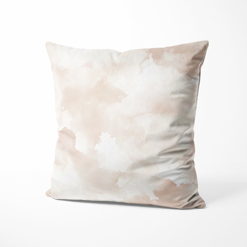 Coussin décoratif abstrait Abstract, 16"H x 16"W