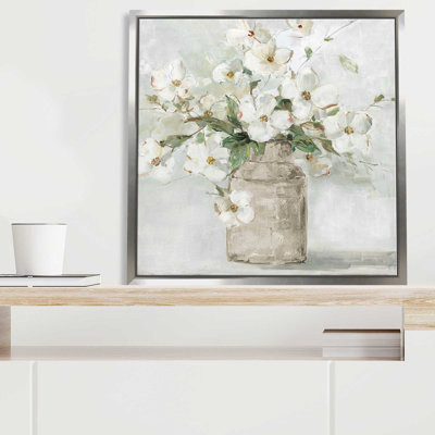 «Spring Cottage Blooms I» par Sally Swatland - Peinture