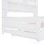 Lit de jour en bois avec lit gigogne et armoire et tablette tout-en-un-2026000978-2026000981