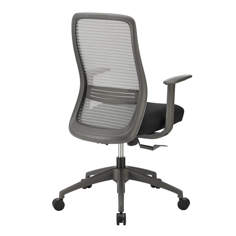 Joss & Main Gizia Fabric Office Chair, Gray