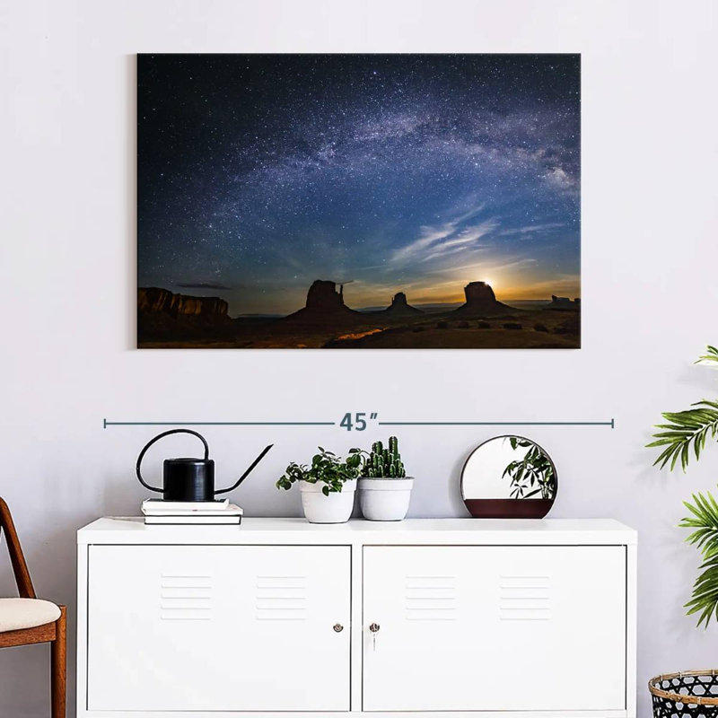 Oberle Monument Valley, route laiteuse au coucher du soleil, H 26 po x l 39 po